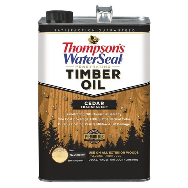 Thompsons Waterseal Timber Oil, Cedar, 1 gal TH.049861-16